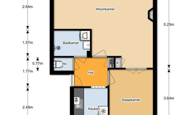 Appartement aan 6543 TK Nijmegen