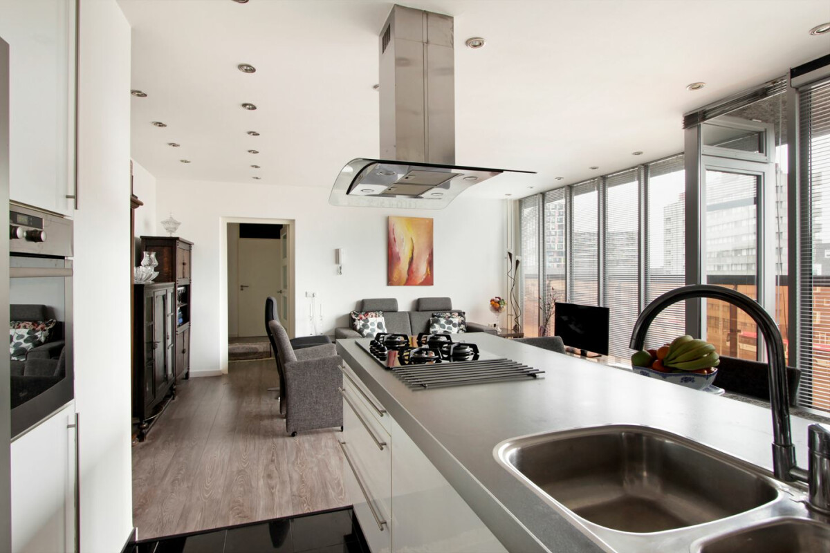 woonkamer en keuken